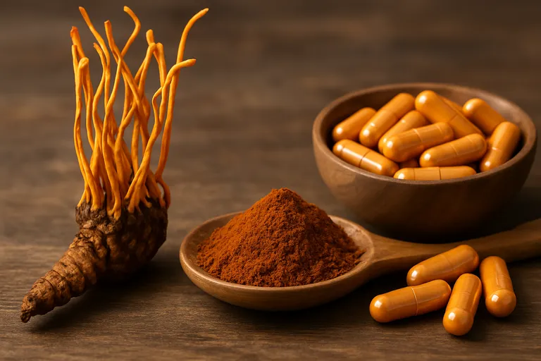 Cordyceps extract versus capsules